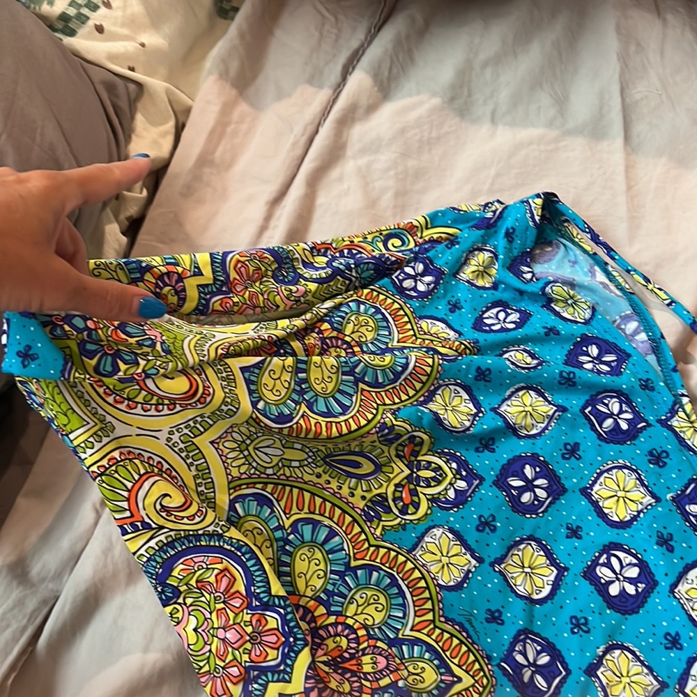 Trina Turk beach coverup sz Med - Picture 3 of 3